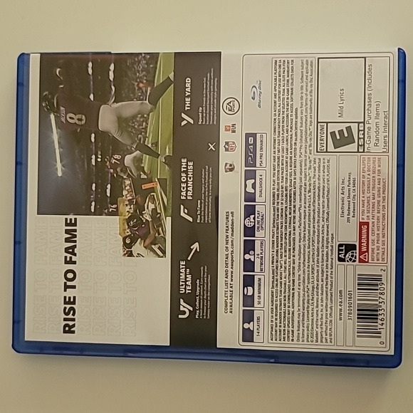 Playstation PS4 NFL Madden 21 Deluxe Edition Blu-Ray Disc - Picture 2 of 10